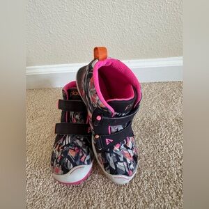 PLAE Kids' Multicolor Boots with Pink and Black Accents